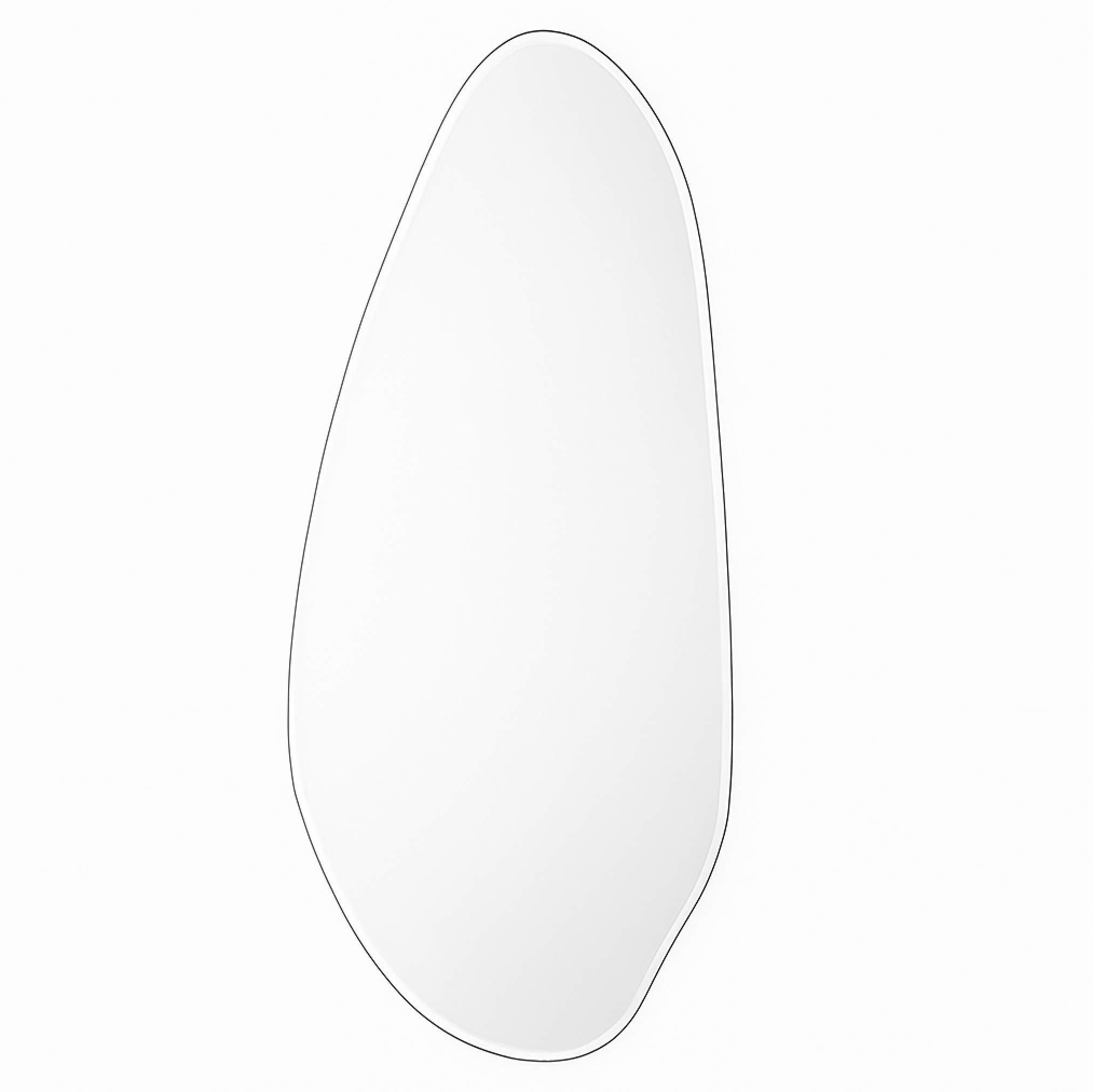 Interior Ave - Jewel Irregular LED Wall Mirror – Backlit Statement Mirror