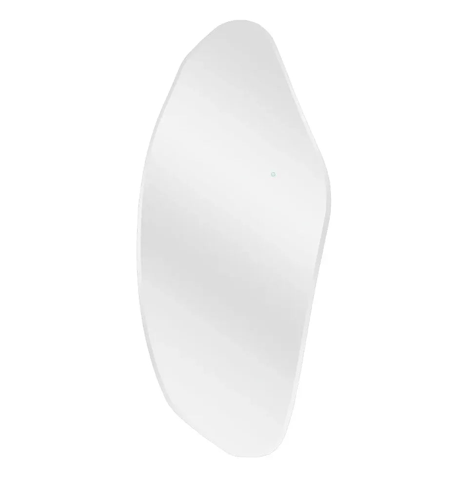 Interior Ave - Opal Irregular LED Wall Mirror – Backlit Statement Mirror