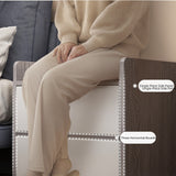 2x Bedside table set with drawers, minimalist design, white finish, modern style