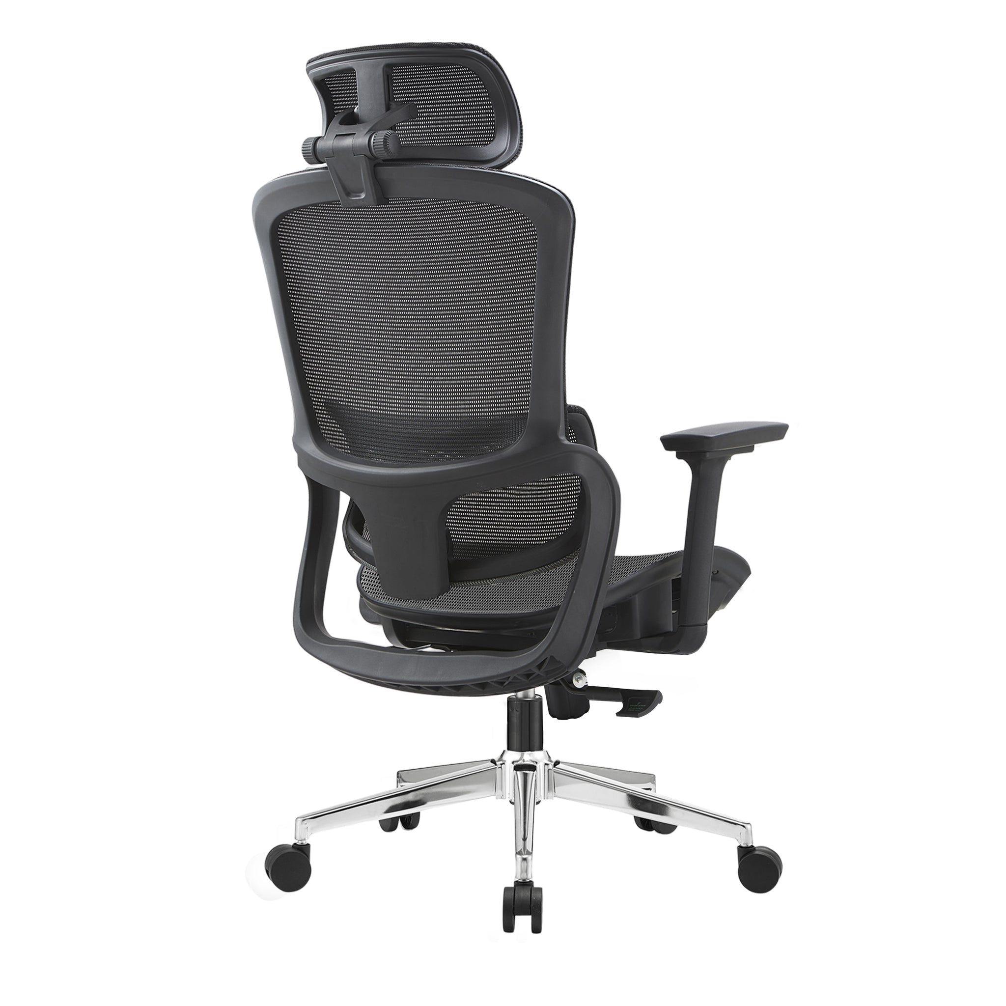 Office & Desk Chairs: Elena High Back Full Mesh Ergonomic Office Chair In Black