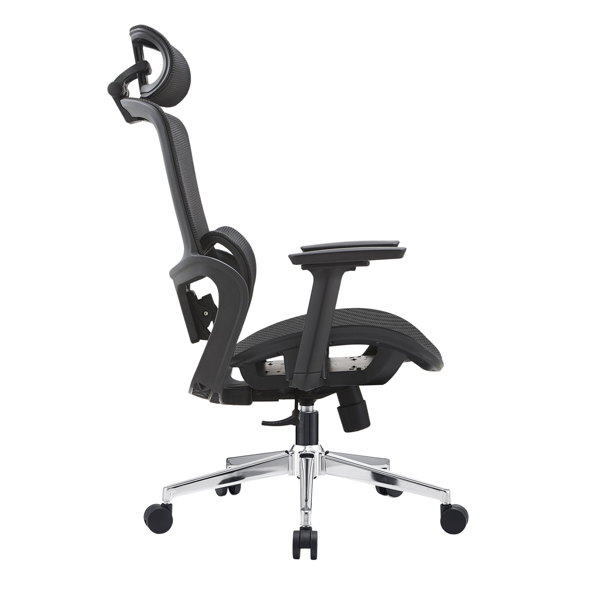 Office & Desk Chairs: Elena High Back Full Mesh Ergonomic Office Chair In Black