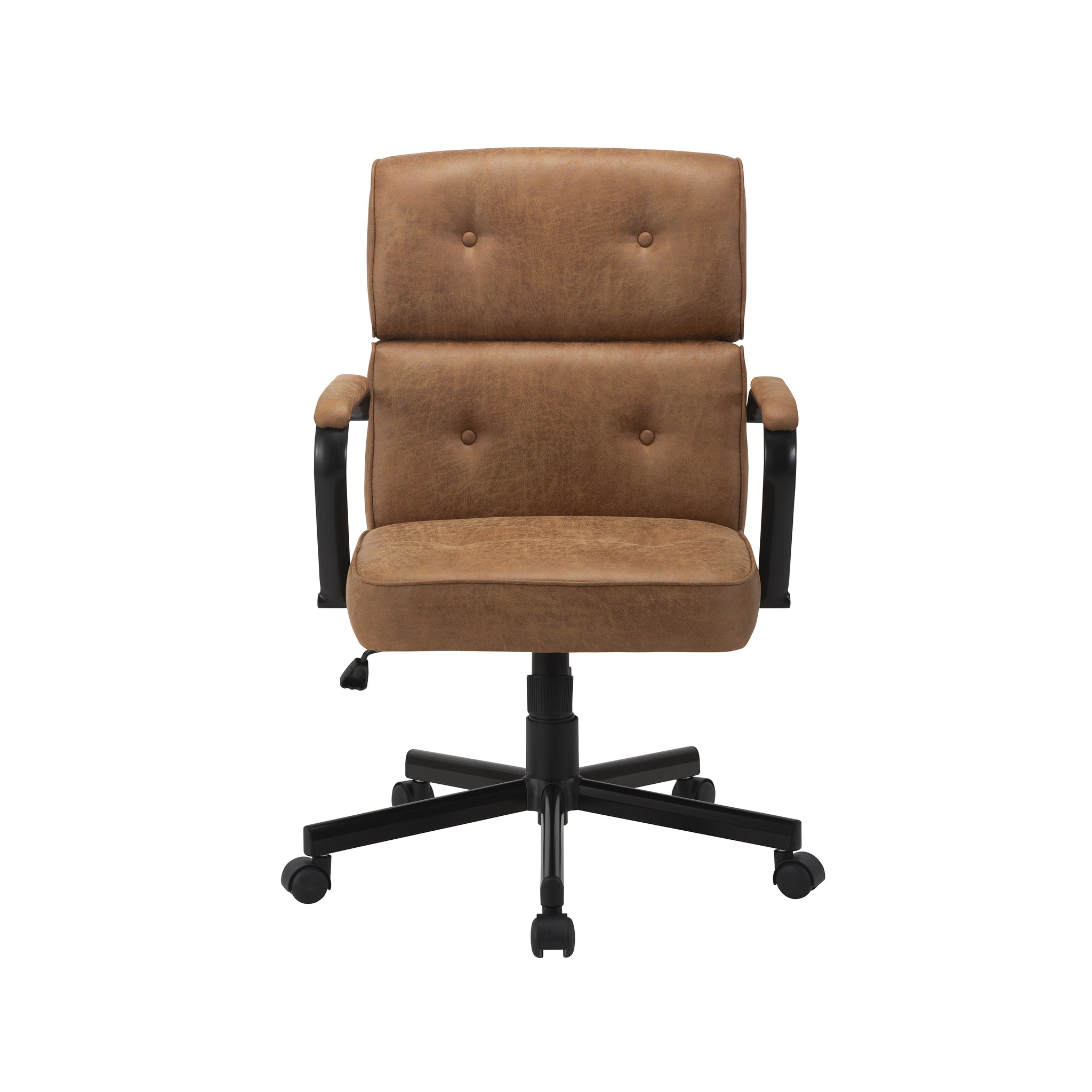 Office & Desk Chairs: Beverly Home Office Chair In Brown Fabric
