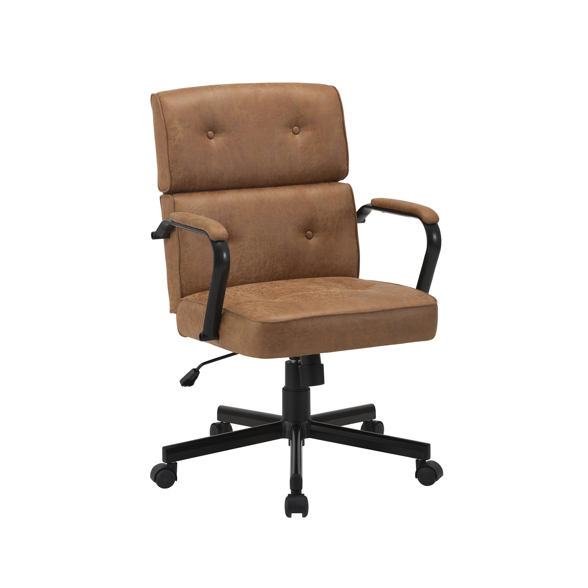 Office & Desk Chairs: Beverly Home Office Chair In Brown Fabric