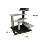 Cat Scratching Posts: Petwiz Multi Level PawPal Scratching Post Cat Tree