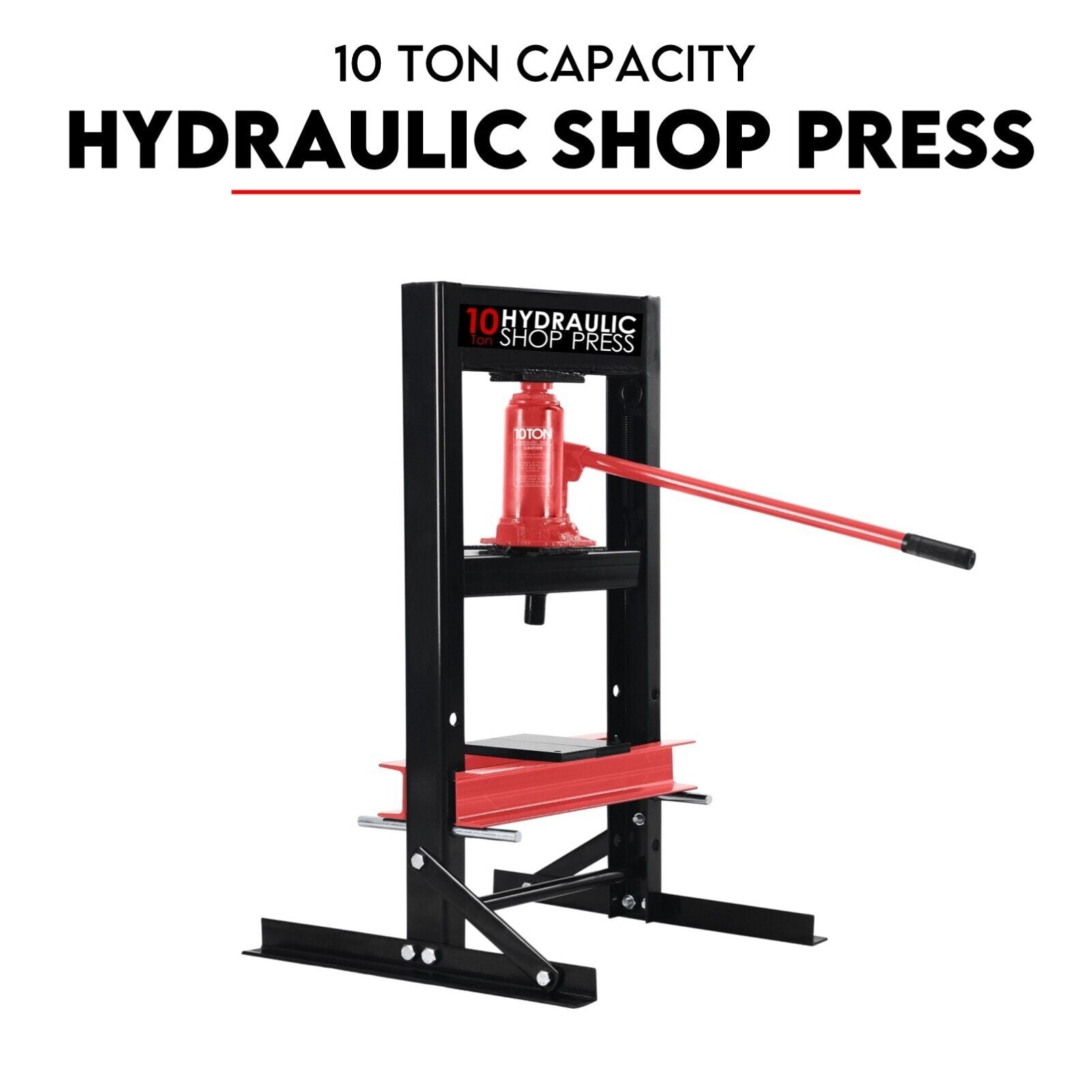 Automotive Parts: Shop Press - 10 Ton Hydraulic Standard