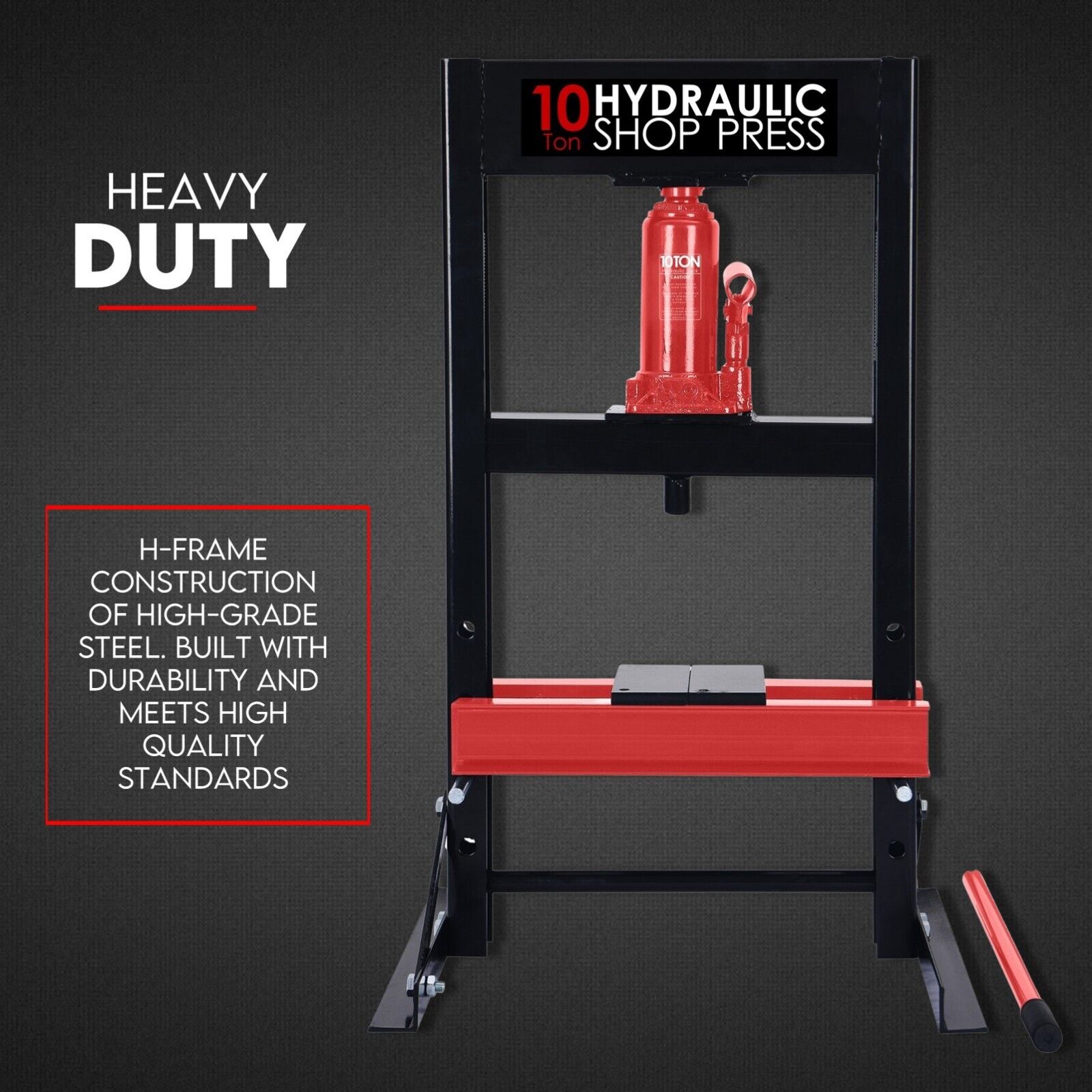Automotive Parts: Shop Press - 10 Ton Hydraulic Standard