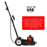 Low Profile 22 Ton Air Hydraulic Trolley Truck Jack Floor Garage Service