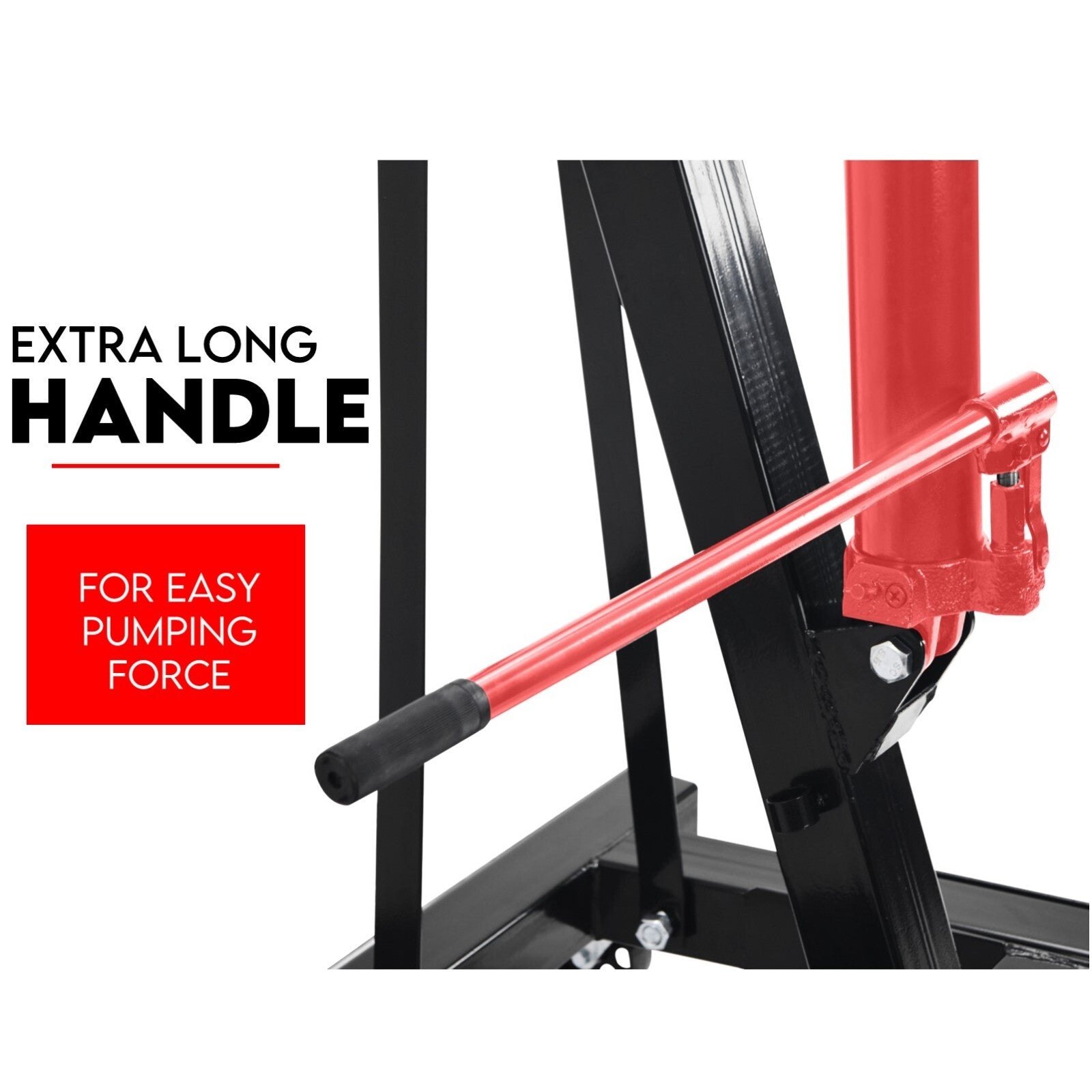 2 Ton Hydraulic Engine Crane Folding Hoist Stand Mobile Lifter Workshop Lift
