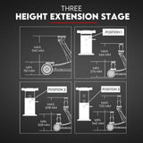 3 Ton Off Road Hydraulic Jack Floor Vehicle Quick Lift for Trucks SUVs