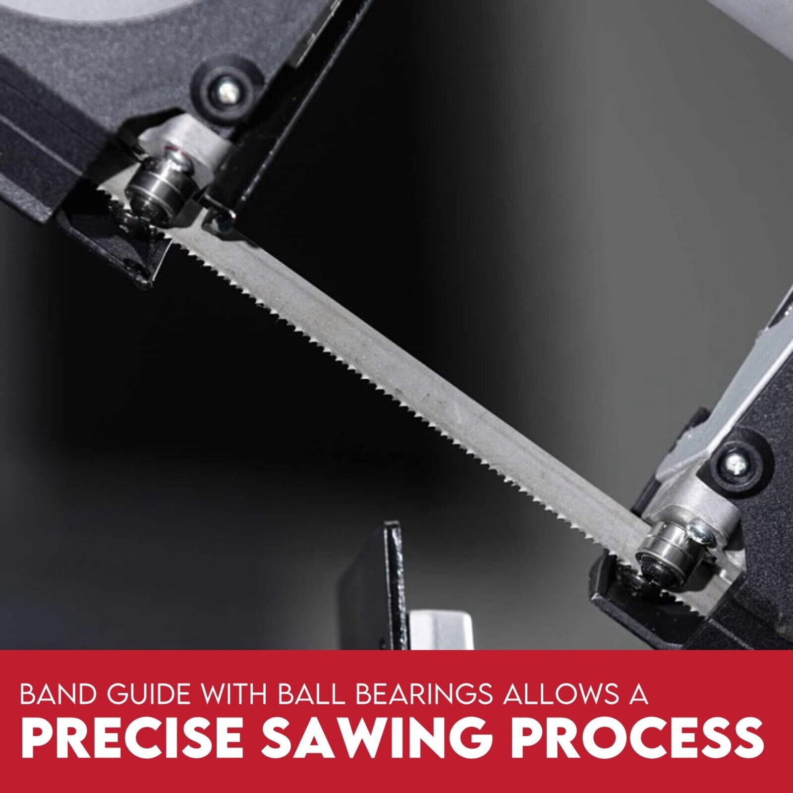 Saws: Portable Band Saw Cold Cut Metal Cut Off Chop Bandsaw 127mm