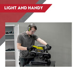 Saws: Portable Band Saw Cold Cut Metal Cut Off Chop Bandsaw 127mm