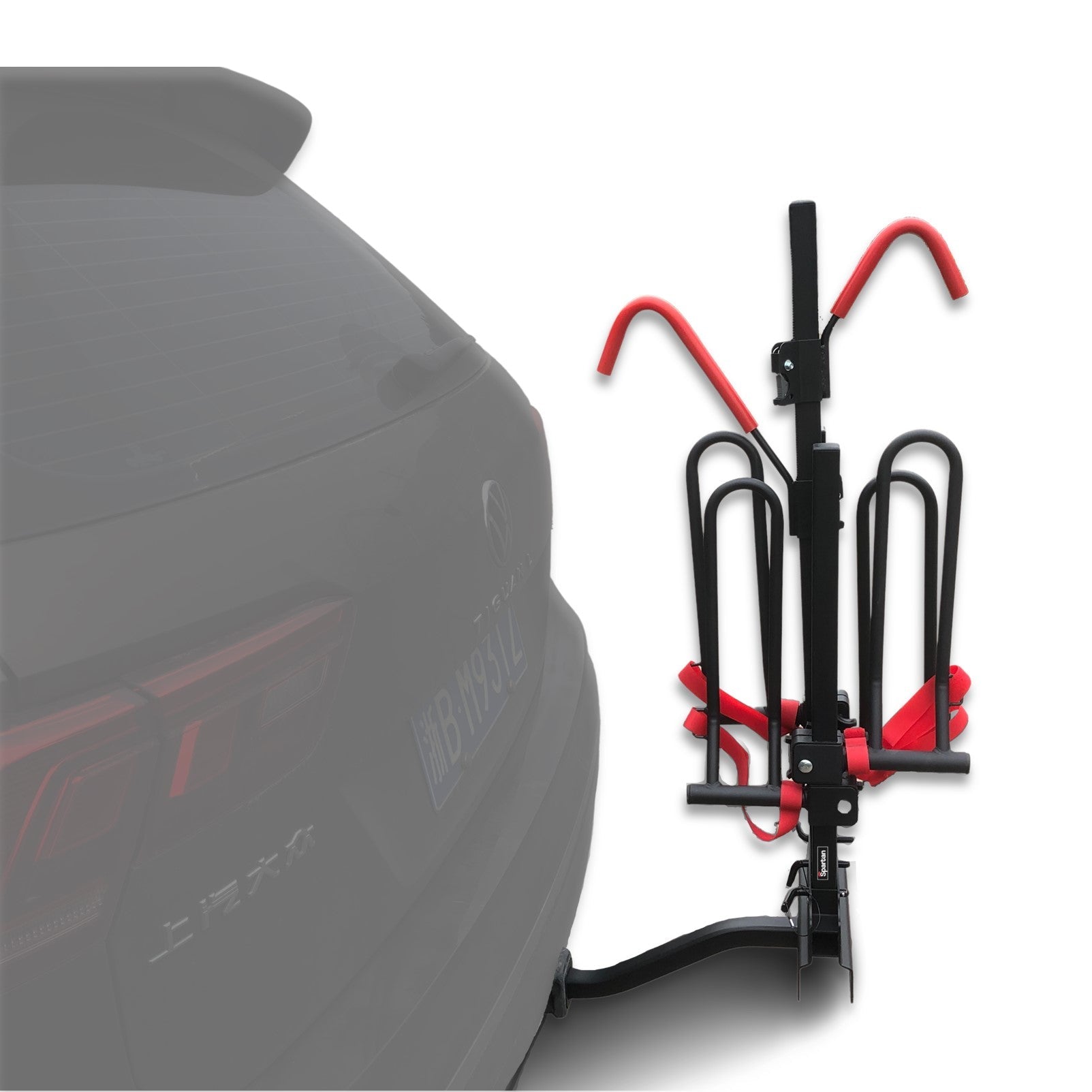 2 E Bike Rack Bicycle Carrier Hitch Rear Platform for Car SUV Foldable 2 Inch