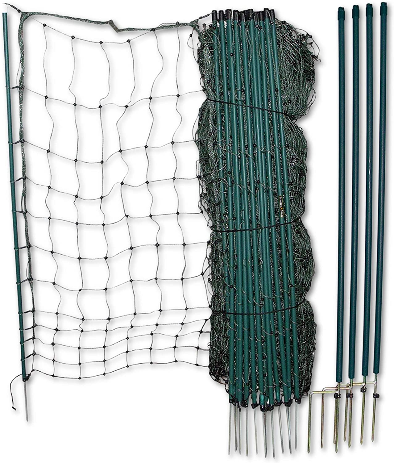 Fencing: POULTRY NETTING Quality Net Chicken Electric Fence 60m X 115cm