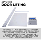 Coop & Hutch Accessories: Chicken Coop Door with Digital LCD Screen to manage Timer and Sensor