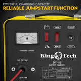 Automotive Repair & Speciality Tools: Kingtech 2in1 Battery Charger Jump Starter New Dual Heavy Duty Car Charger 40Amp