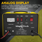 Automotive Repair & Speciality Tools: Kingtech 2in1 Battery Charger Jump Starter New Dual Heavy Duty Car Charger 40Amp