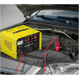 Automotive Repair & Speciality Tools: Kingtech 2in1 Battery Charger Jump Starter New Dual Heavy Duty Car Charger 40Amp