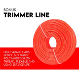 Lawn Rollers: 4 STROKE Curved Split Shaft Line Trimmer Garden Lawn Whipper Snipper