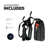 Lawn Rollers: 4 STROKE Curved Split Shaft Line Trimmer Garden Lawn Whipper Snipper