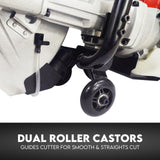 75CC Petrol Demolition Saw Concrete Cut Off Wet Demo Cutter Road Brick 350MM