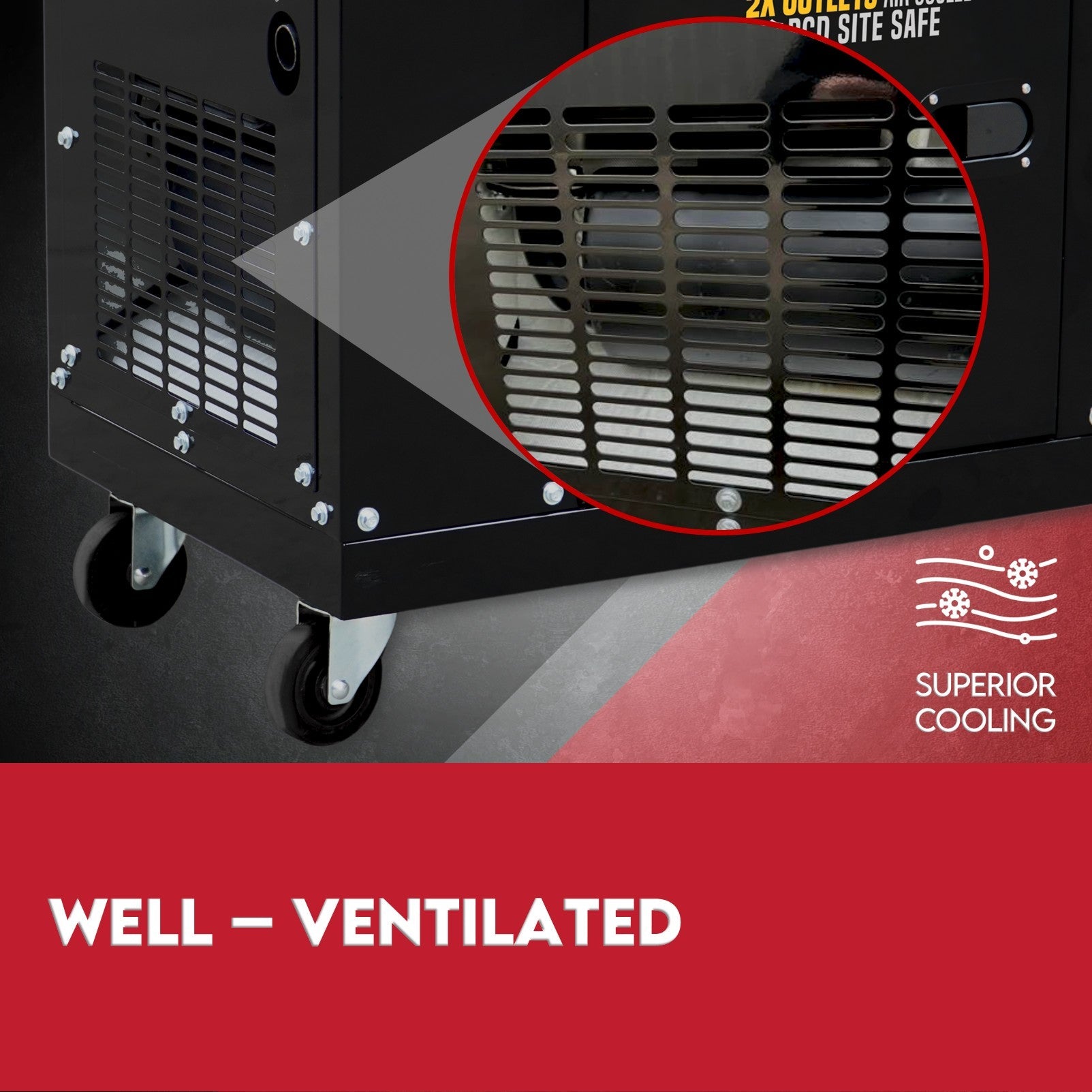 8.4kW Max 6kW Rated Diesel Generator New Single Phase Commercial