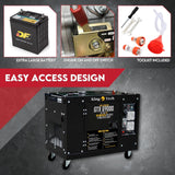 8.4kW Max 6kW Rated Diesel Generator New Single Phase Commercial