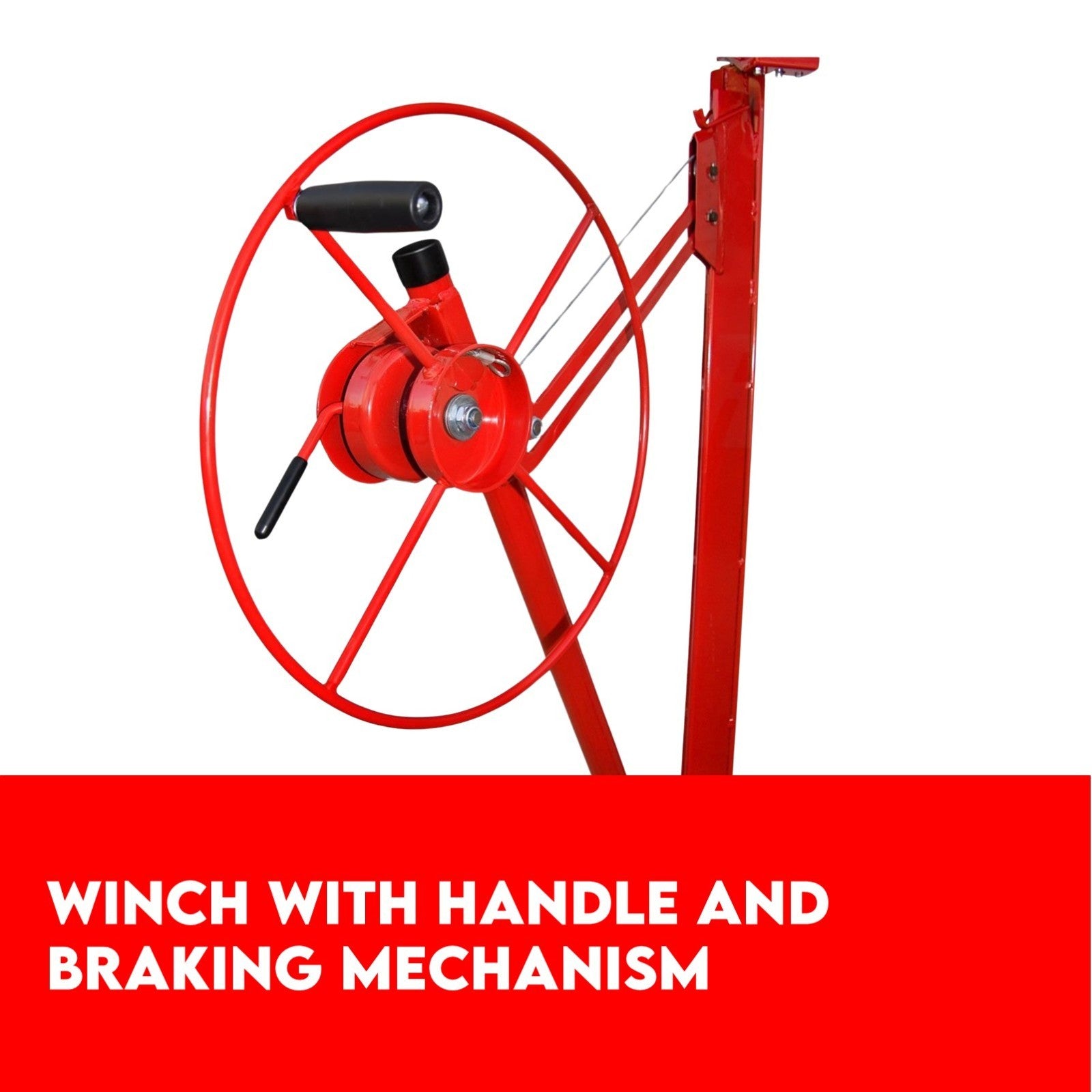 Lifts & Hoists: 16FT Drywall Gyprock Panel Lifter Plaster Board Sheet Hoist Lift Plasterboard