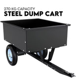Kid's Tables, Chairs & Seats: Steel Dump Cart Garden Tipping Trailer