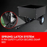 Kid's Tables, Chairs & Seats: Steel Dump Cart Garden Tipping Trailer
