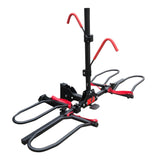 2 Bike Rack for Car SUV Rear Bicycle Holder Carrier Hitch Mount Platform Holder