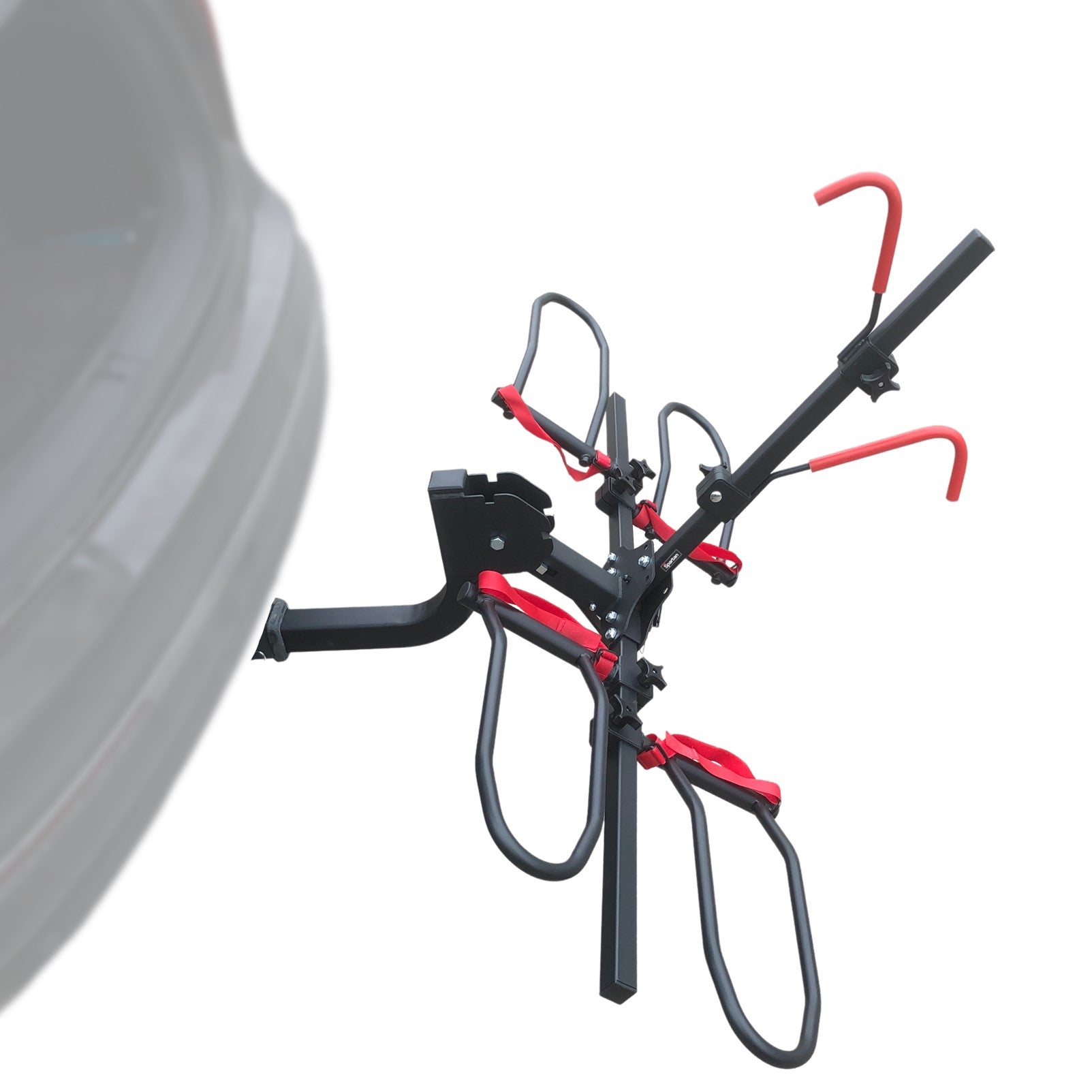 Bicycle Stands & Storage: 2 Bike Rack for Car SUV Rear Bicycle Holder Carrier Hitch Mount Platform Holder