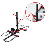 2 Bike Rack for Car SUV Rear Bicycle Holder Carrier Hitch Mount Platform Holder