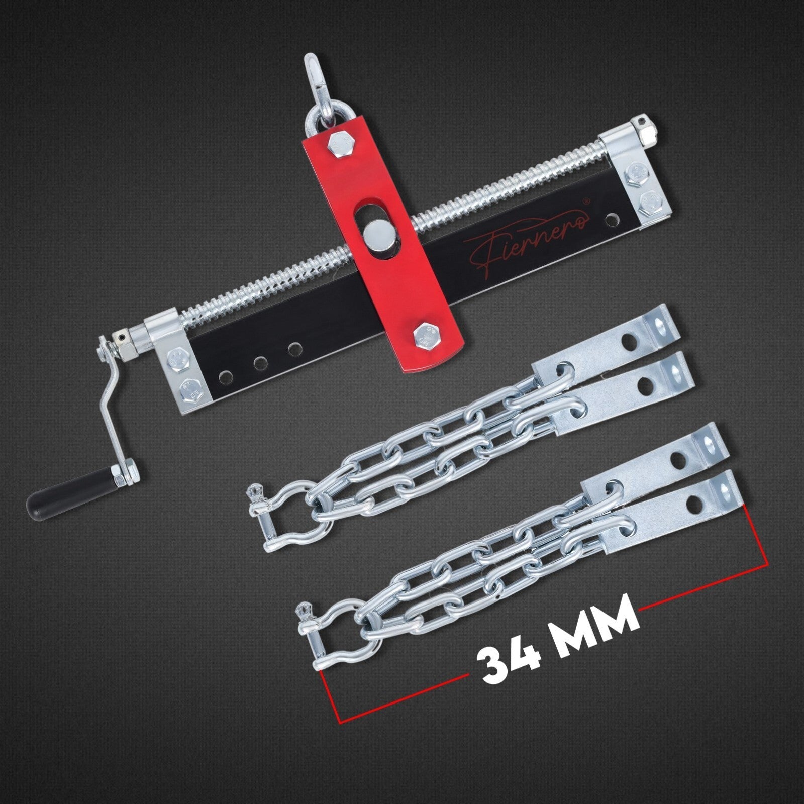 Engine Leveler Balancer Load Shop Crane Hoist Chain Lift Loading Leveller 2000lb - 907kg
