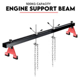 Automotive Repair & Speciality Tools: Engine Support Bar Engine Load Leveler 1100 Lbs Transmission w/ Dual Hook