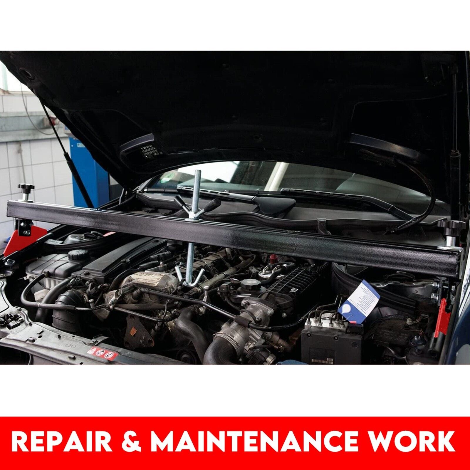 Automotive Repair & Speciality Tools: Engine Support Bar Engine Load Leveler 1100 Lbs Transmission w/ Dual Hook
