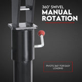 800kg Electric Hoist Winch Crane 12V Swivel Car Truck UTE Lift 360¶ø Pick Up