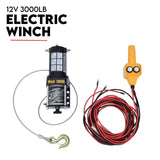 800kg Electric Hoist Winch Crane 12V Swivel Car Truck UTE Lift 360¶ø Pick Up