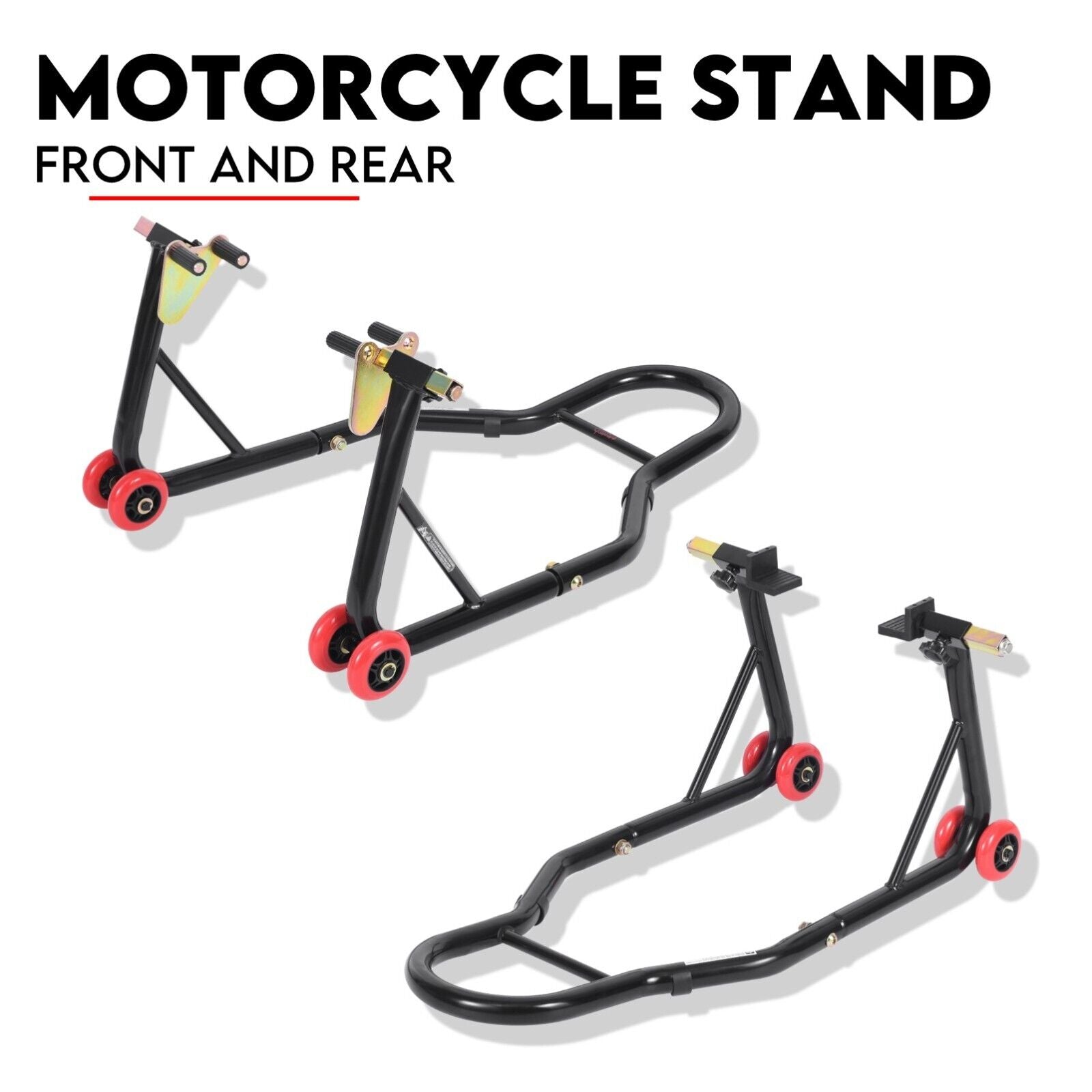 Camera Accessories: Motorcycle Stand Rear and Front