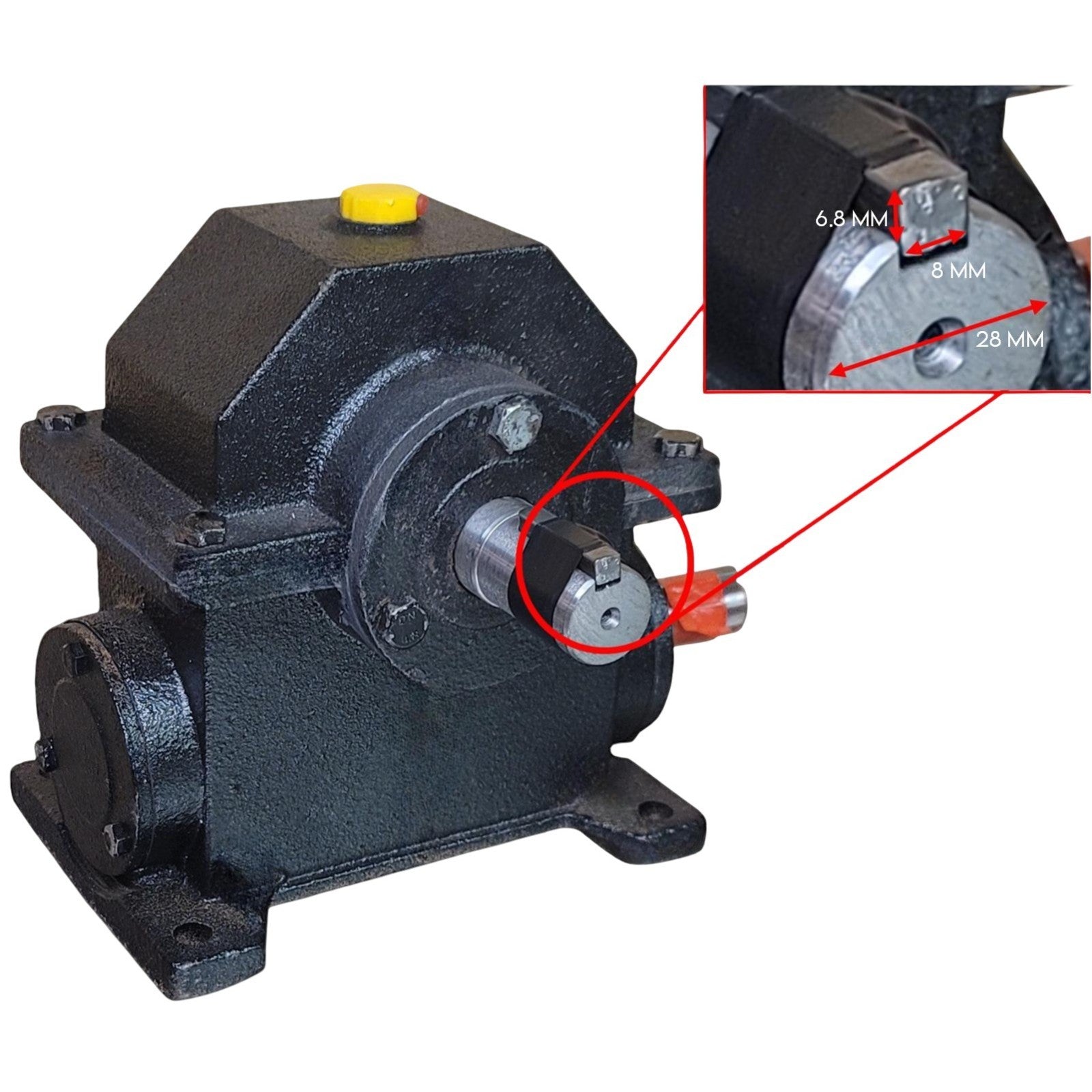 Automotive Repair & Speciality Tools: Gear Box Drive Rotation Conversion Kit for Car Rotisserie 4500LBS Auto Repair