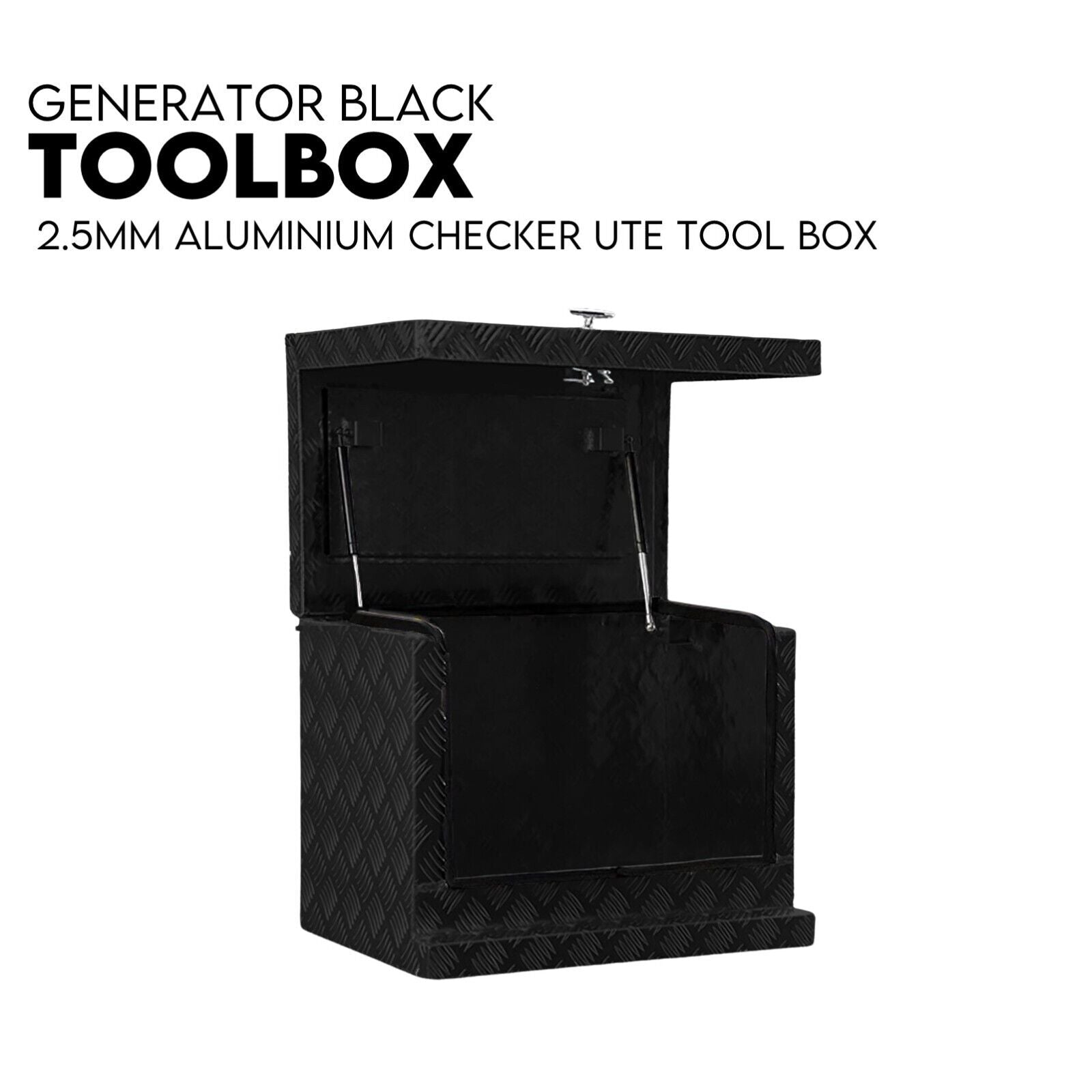 Caravan Accessories: Aluminium Toolbox Ute Tool box Generator Trailer Canopy 620x400x500