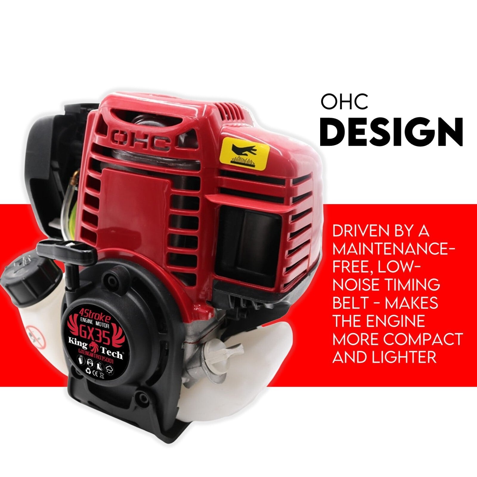 4 Stroke Engine Honda GX35 Copy Motor Brushcutter Trimmer Brush Cutter