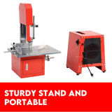 10" Meat Bandsaw Cutting Table & Mincer Band Saw Sausage Grinder Filler