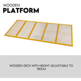 Ladders & Scaffolding: 450kg Mobile Scaffold Ladder Scaffolding Platform Portable Ladder Work Safety