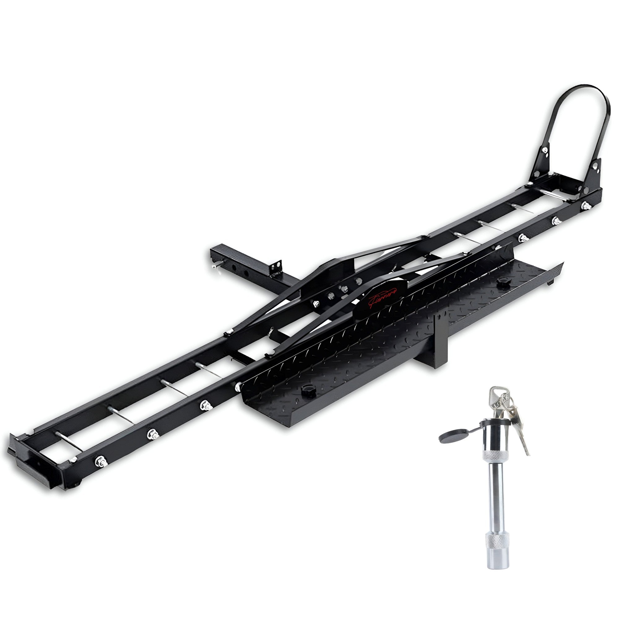 Bicycle Stands & Storage: Motorcycle Motorbike Carrier Rack Towbar Arm Rack Dirt Bike Ramp
