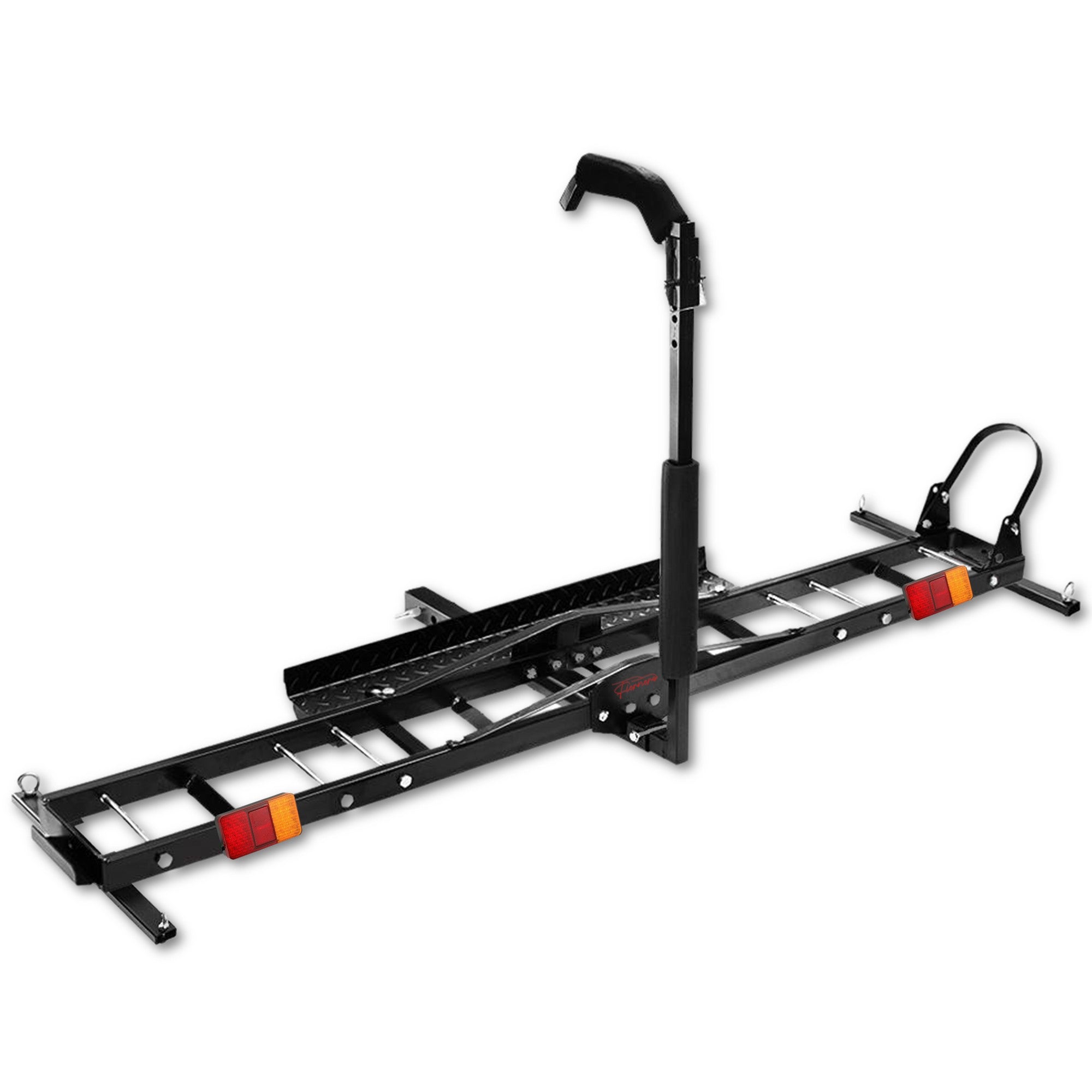 Bicycle Stands & Storage: Motorcycle Motorbike Carrier Rack Towbar Arm Rack Dirt Bike Ramp Brake Lights
