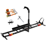 Bicycle Stands & Storage: Motorcycle Motorbike Carrier Rack Towbar Arm Rack Dirt Bike Ramp Brake Lights