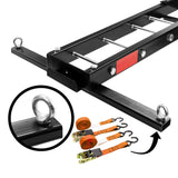 Bicycle Stands & Storage: Motorcycle Motorbike Carrier Rack Towbar Arm Rack Dirt Bike Ramp Brake Lights