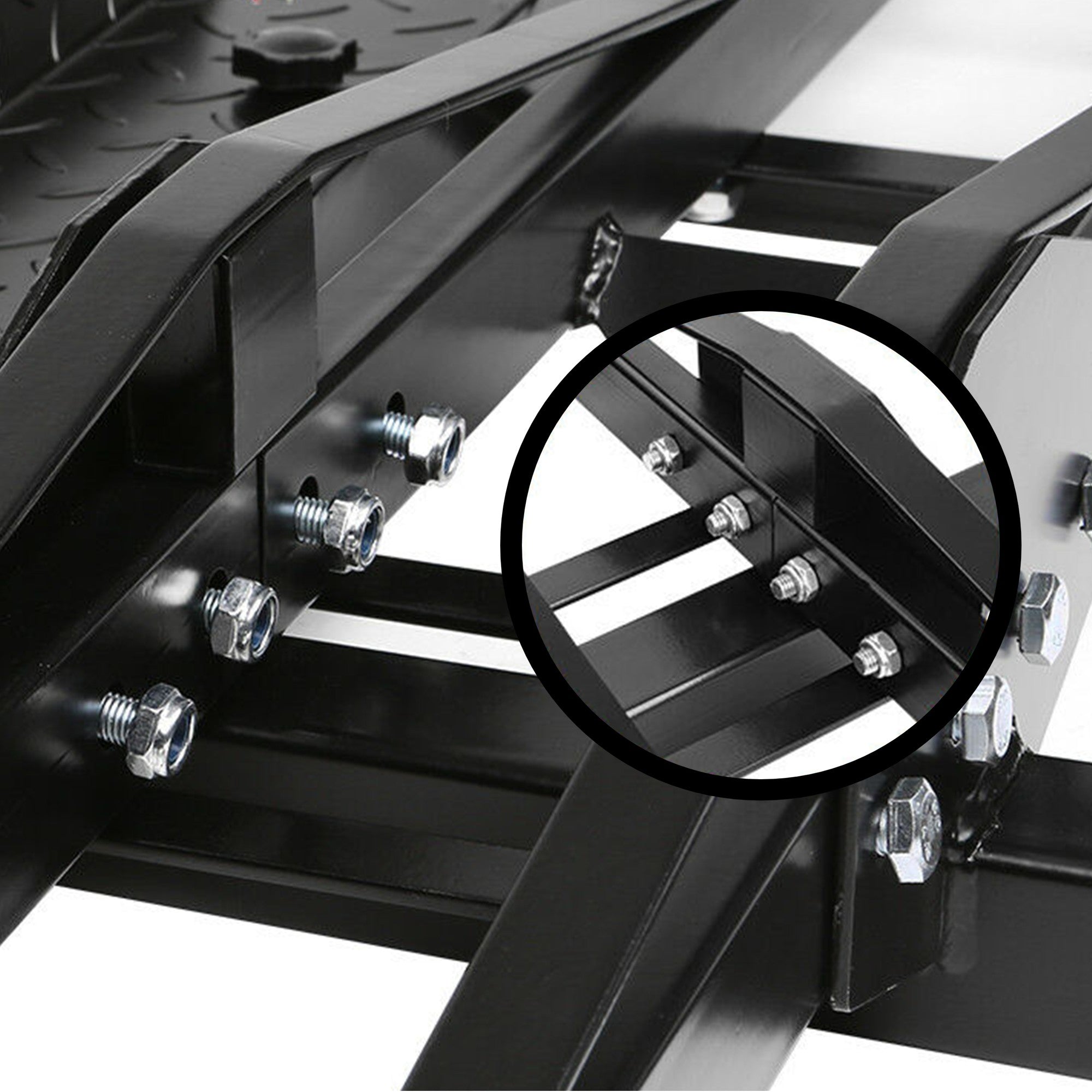 Bicycle Stands & Storage: Motorcycle Motorbike Carrier Rack Towbar Arm Rack Dirt Bike Ramp Brake Lights