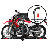 Bicycle Stands & Storage: Motorcycle Motorbike Carrier Rack Towbar Arm Rack Dirt Bike Ramp Brake Lights