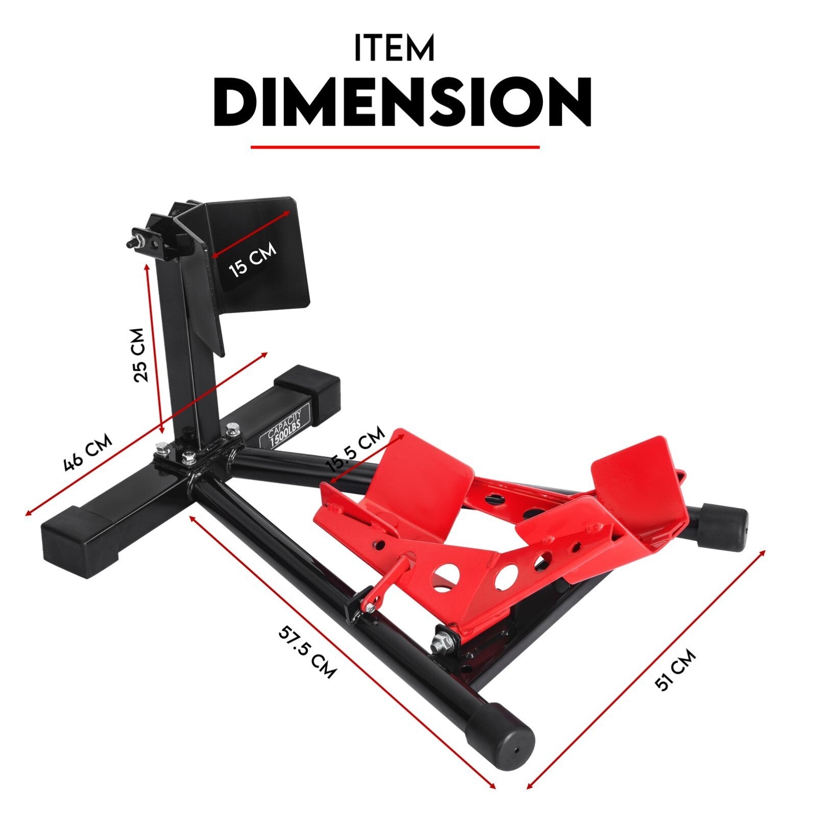 Front Wheel Stand Clamp Chock Motorcycle Stand Trailer Stand Bike